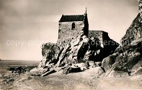 AK / Ansichtskarte Mont Saint Michel Chapelle Saint Aubert Mont Saint Michel