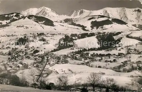 AK / Ansichtskarte Megeve Mont Blanc Mont July Megeve