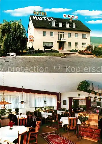 AK / Ansichtskarte Remsfeld Hotel Linden Gaststube Remsfeld