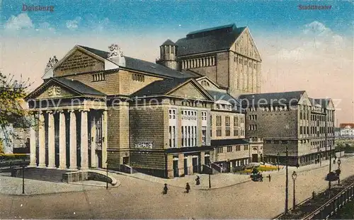 AK / Ansichtskarte Duisburg_Ruhr Stadttheater Duisburg Ruhr