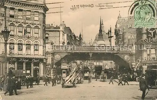 AK / Ansichtskarte London Ludgate Circus London