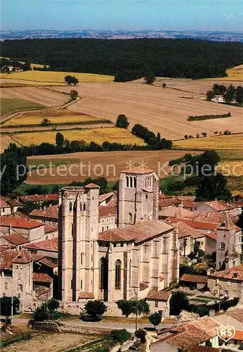 AK / Ansichtskarte Gers La Romieu Vue generale aerienne Gers