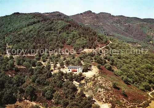 AK / Ansichtskarte Lozere_Region Le Col de Pendedis Hotel Restaurant Lou Raiol Vue aerienne Lozere Region