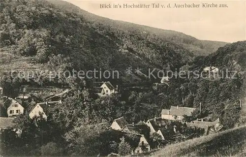 AK / Ansichtskarte Auerbach_Bergstrasse Hochstaetter Tal Panorama Auerbach_Bergstrasse