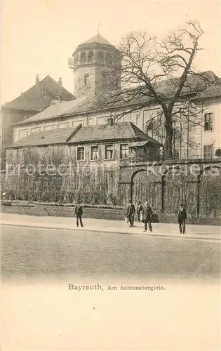 AK / Ansichtskarte Bayreuth Am Schlossberglein Bayreuth