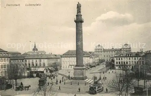 AK / Ansichtskarte Darmstadt Luisenplatz Darmstadt