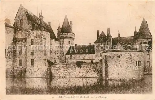 AK / Ansichtskarte Sully sur Loire Chateau Schloss Sully sur Loire