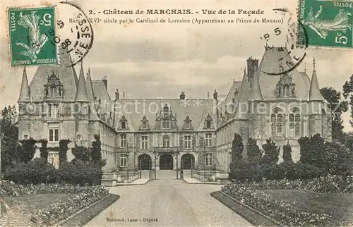 AK / Ansichtskarte Marchais Chateau Schloss Marchais