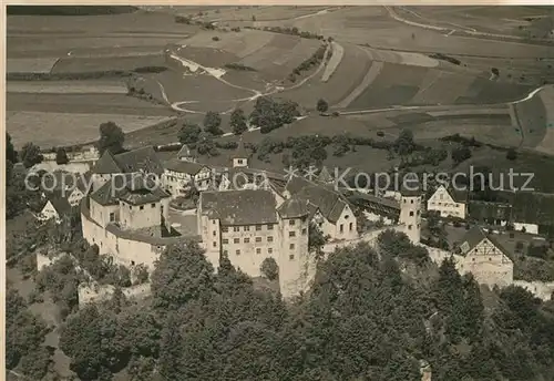 AK / Ansichtskarte Harburg_Schwaben Fliegeraufnahme Harburg Schwaben