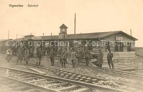 AK / Ansichtskarte Vigneulles les Hattonchatel Bahnhof Vigneulles les Hattonchatel