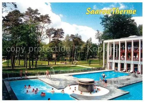 AK / Ansichtskarte Bad_Saarow Aussenbereich der Saarow Therme Bad_Saarow