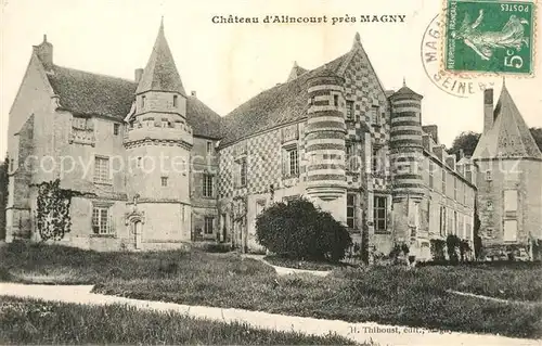 AK / Ansichtskarte Parnes Chateau d
Chateau d Alincourt Schloss Parnes