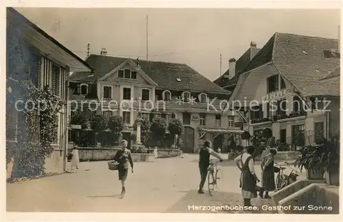 AK / Ansichtskarte Herzogenbuchsee Gasthof zur Sonne Herzogenbuchsee