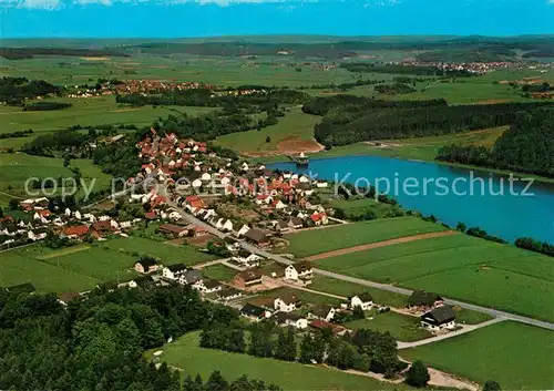 AK / Ansichtskarte Waldeck_Edersee Fliegeraufnahme Twistesee Waldeck Edersee