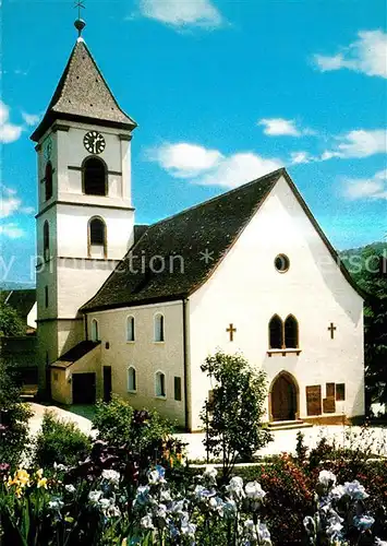 AK / Ansichtskarte Wollbach_Kandern Ev Kirche  Wollbach Kandern