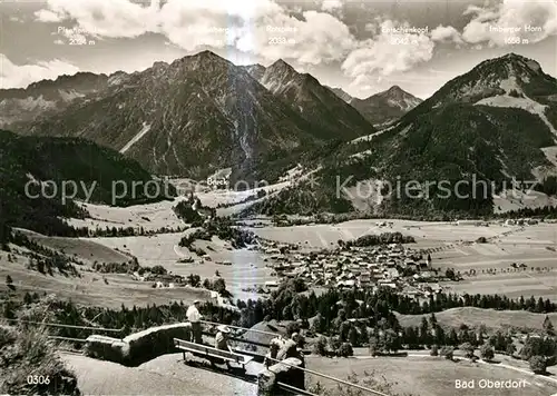 AK / Ansichtskarte Bad_Oberdorf Panoramablick von der Kanzel Bad_Oberdorf