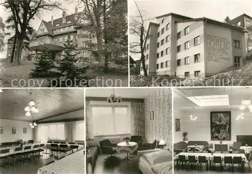 AK / Ansichtskarte Woltersdorf_Erkner Haus Gottesfriede Theodor Christlieb Haus Spener Zimmer Gaestezimmer Aufenthaltsraum Woltersdorf Erkner