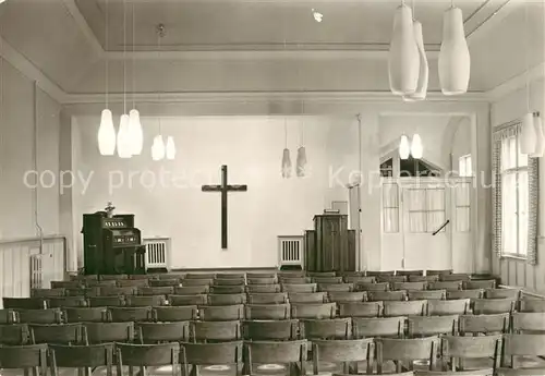 AK / Ansichtskarte Bautzen Kirchensaal des Hauses der Landeskirchlichen Gemeinschaft Bautzen