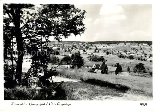 AK / Ansichtskarte Zinnwald Georgenfeld Panorama Zinnwald Georgenfeld