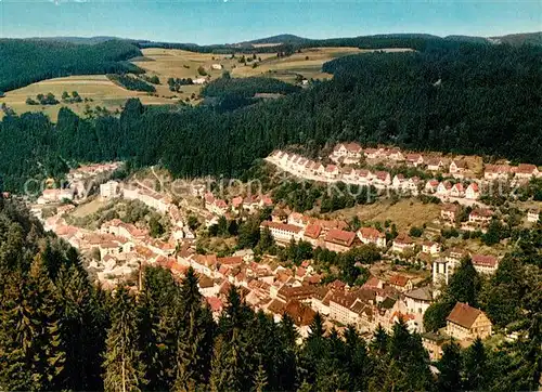 AK / Ansichtskarte Triberg_Schwarzwald Panorama Triberg Schwarzwald