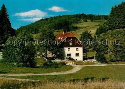 AK / Ansichtskarte Grafenhausen_Schwarzwald Gasthaus Pension Tannenmuehle Grafenhausen Schwarzwald