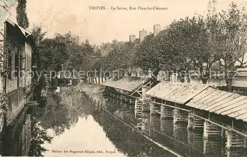 AK / Ansichtskarte Troyes_Aube La Seine Rue Planche Clement Troyes Aube