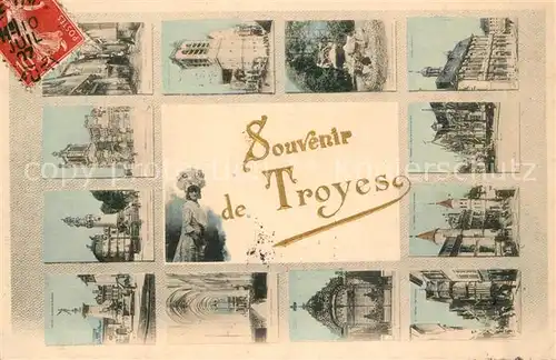 AK / Ansichtskarte Troyes_Aube Vue partielle Troyes Aube