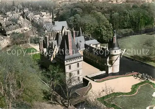 AK / Ansichtskarte Maintenon Le Chateau Vue aerienne Maintenon