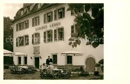 AK / Ansichtskarte Kochendorf Hotel Schloss Lehen Kochendorf