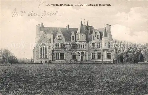 AK / Ansichtskarte Le_Vieil Bauge Chateau de Montivert Schloss Le_Vieil Bauge