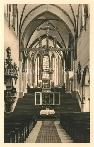 AK / Ansichtskarte Brandenburg_Havel St Gotthardtkirche Hochaltar Brandenburg Havel