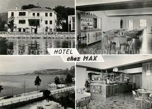 AK / Ansichtskarte Bardolino_Lago_di_Garda Hotel Chez Max Restaurant Bar Gardasee Bardolino_Lago_di_Garda