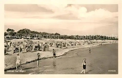 Goehren_Ruegen Strandpartie Goehren Ruegen