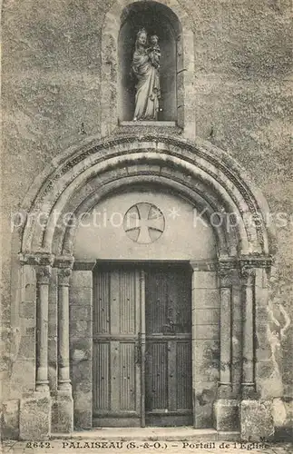 AK / Ansichtskarte Palaiseau Portail de l`Eglise Palaiseau