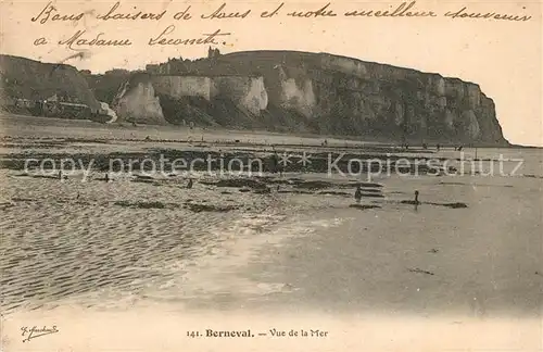 AK / Ansichtskarte Berneval_sur_Mer Vue de la Mer Berneval_sur_Mer