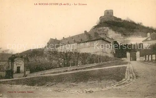 AK / Ansichtskarte La_Roche Guyon Le Chateau La_Roche Guyon