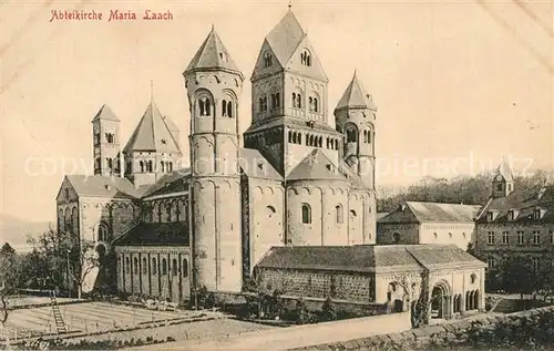 AK / Ansichtskarte Maria_Laach_Glees Abteikirche Maria_Laach_Glees