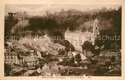 AK / Ansichtskarte Brantome Vue d ensemble Brantome