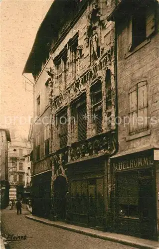 AK / Ansichtskarte Valence_Drome Maison du XVIe siecle dite Maison des Tetes Valence_Drome