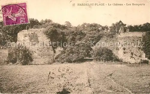 AK / Ansichtskarte Hardelot_Plage Le Chateau Les Remparts Hardelot_Plage