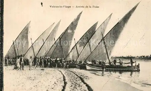 AK / Ansichtskarte Valras Plage Arrivee de la peche Valras Plage