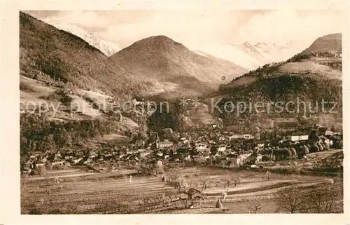 AK / Ansichtskarte Allevard_les_Bains_Isere Vue generale et Glacier du Gleyzin Allevard_les_Bains_Isere