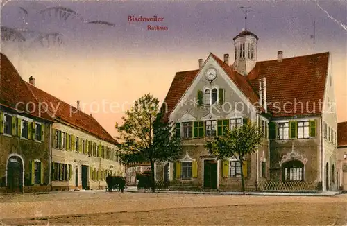 AK / Ansichtskarte Bischweiler Rathaus Bischweiler