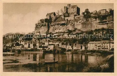 AK / Ansichtskarte Beynac et Cazenac Bords de la Dordogne Chateau feodal Beynac et Cazenac