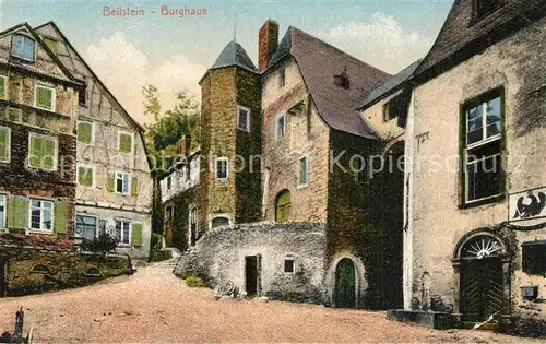 AK / Ansichtskarte Beilstein_Mosel Burghaus  Beilstein_Mosel