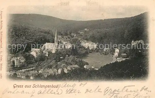 AK / Ansichtskarte Schlangenbad_Taunus  Schlangenbad_Taunus