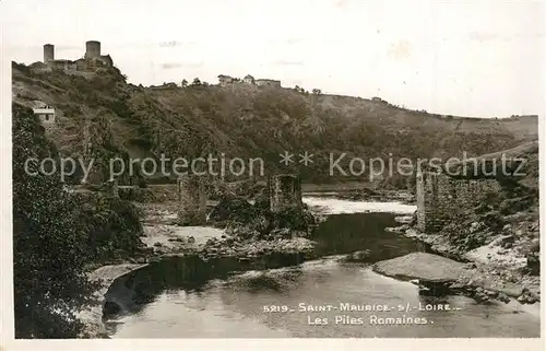 AK / Ansichtskarte Saint_Maurice_sur_Loire Les Piles Romaines Saint_Maurice_sur_Loire