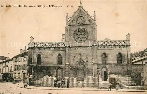 AK / Ansichtskarte Montreuil sous Bois Eglise 