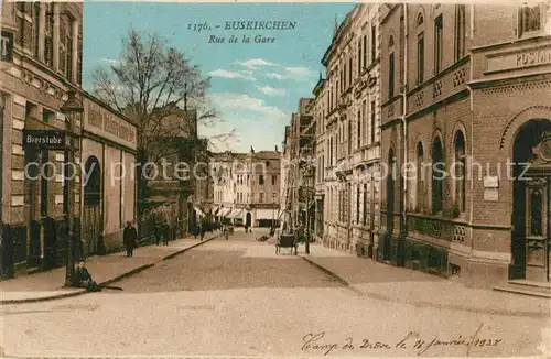 AK / Ansichtskarte Euskirchen Rue de la Gare Euskirchen