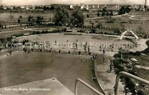 AK / Ansichtskarte Kehl_Rhein Schwimmbad Kehl_Rhein